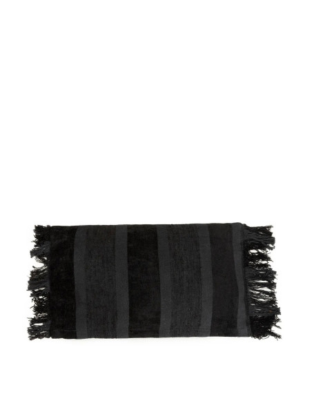 Housse de coussin Oh My Gee - Velours noir - 30x50