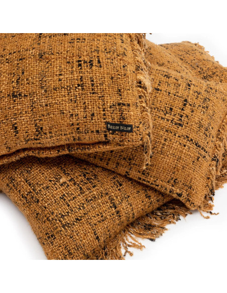 Housse de coussin Oh My Gee - Cannelle Noir - 35x100