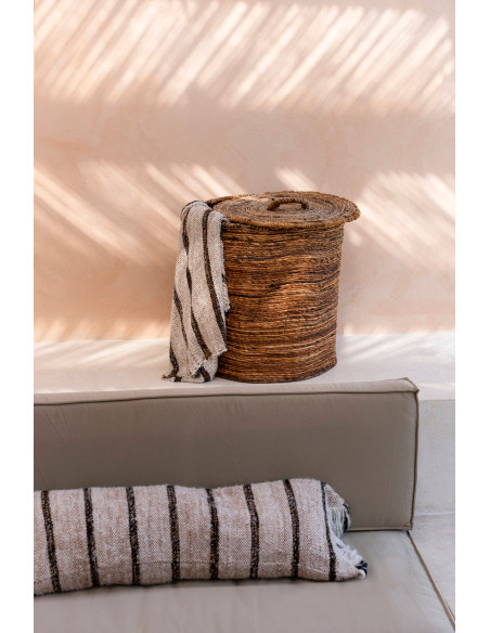 Housse de coussin Oh My Gee - Bohémien Blanc - 35x100