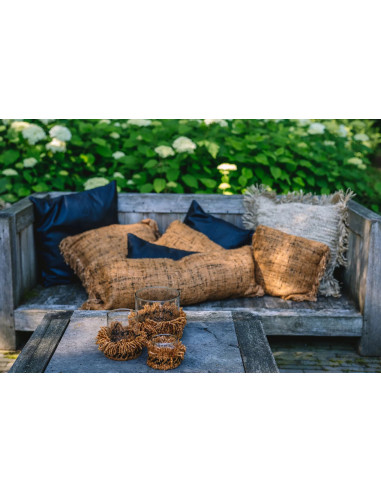 Housse de coussin Oh My Gee - Cannelle Noir - 35x100