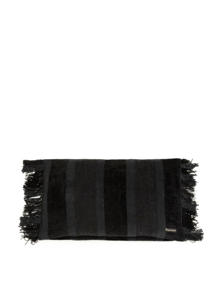 Housse de coussin Oh My Gee - Velours noir - 30x50