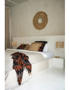 Plaid S'il vous Plaid - noir orange 2