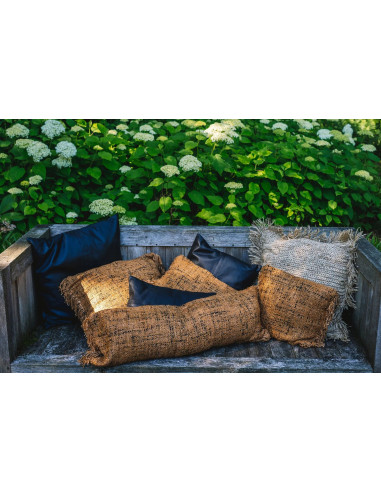 Housse de coussin Oh My Gee - Cannelle Noir - 35x100