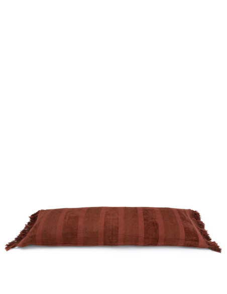 Housse de coussin Oh My Gee - Velours bordeaux - 30x100