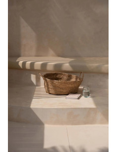 De Raffia Mand - Naturel - M 2