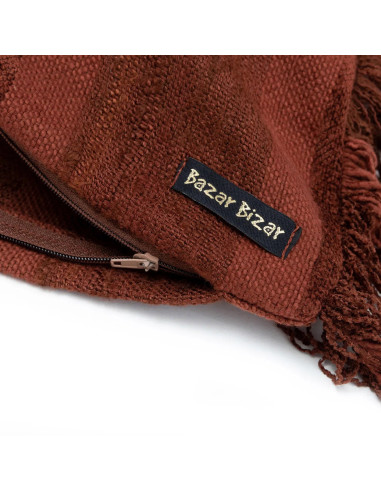 Housse de coussin Oh My Gee - Velours bordeaux - 30x100