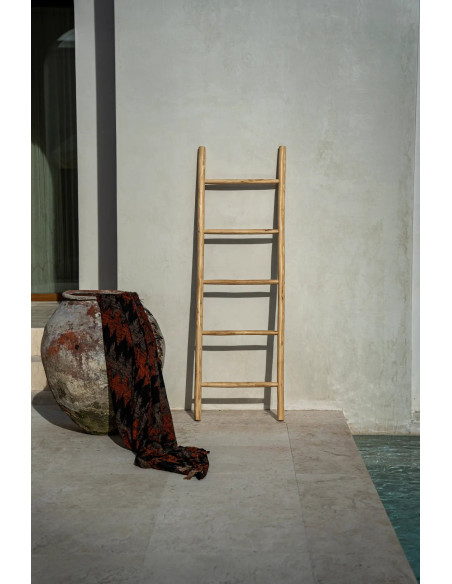 Plaid S'il vous Plaid - noir orange