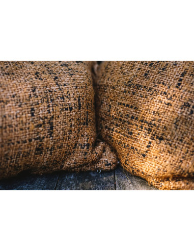 Housse de coussin Oh My Gee - Cannelle Noir - 60x60