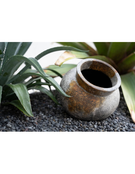 Vase Funky - Gris Antique - S