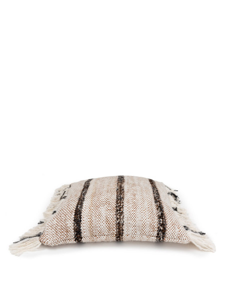 Housse de coussin Oh My Gee - Bohémien Blanc - 40x40