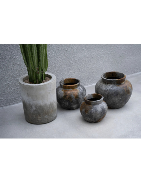 Vase Funky - Gris Antique - M Vase Funky - Gris Antique - M