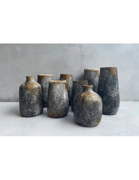 Vase Sneaky - Antique Gris - M