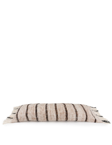Housse de coussin Oh My Gee - Bohémien Blanc - 35x100