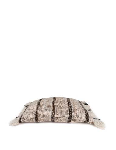 Housse de coussin Oh My Gee - Bohémien Blanc - 30x50