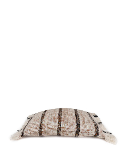 Housse de coussin Oh My Gee - Bohémien Blanc - 30x50