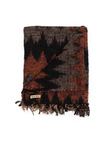 Plaid S'il vous Plaid - noir orange