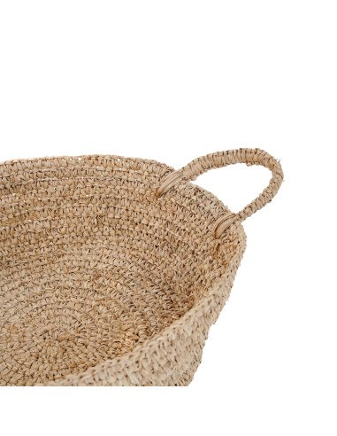 De Raffia Mand - Naturel - M