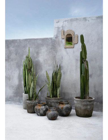 Vase Funky - Gris Antique - S