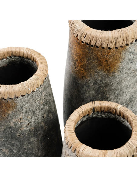 Vase Sneaky - Antique Gris - M