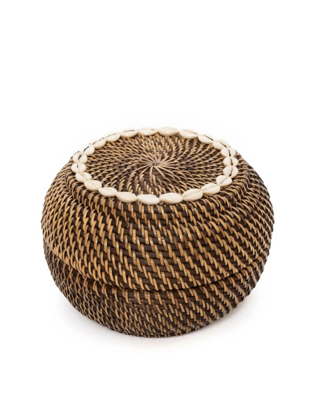 Le Panier Colonial Peek-a-Boo - Naturel Marron - M Le Panier Colonial Peek-a-Boo - Naturel Marron - M