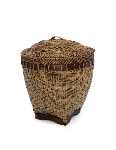 Le Panier Colonial Storage - Naturel Marron - M Le Panier Colonial Storage - Naturel Marron - M