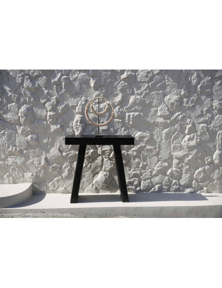 Le collier à double coquillage sur support - NaturelBazar Bizar