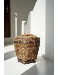 Le Panier Colonial Storage - Naturel Marron - M 2