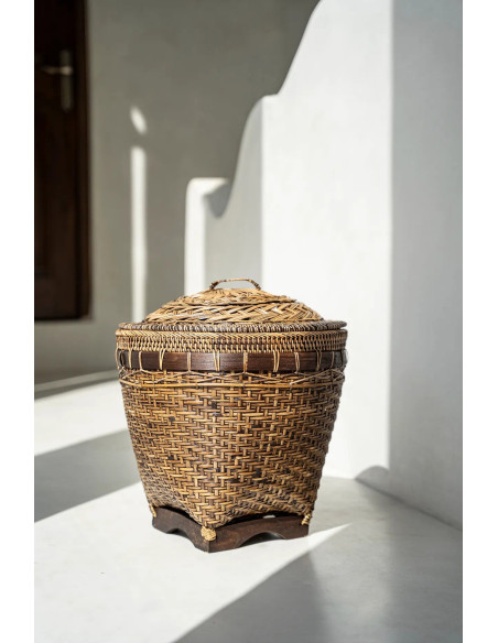 Le Panier Colonial Storage - Naturel Marron - M Le Panier Colonial Storage - Naturel Marron - M