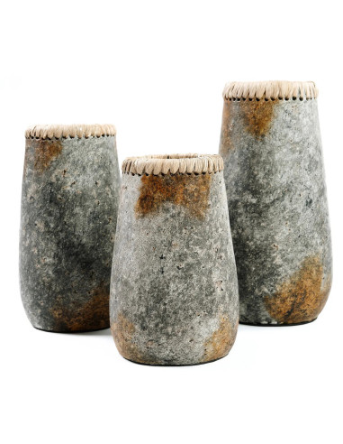 Vase Sneaky - Gris Antique - L