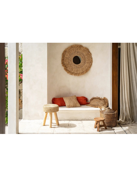 Panier colonial - Marron naturel Panier colonial - Marron naturel