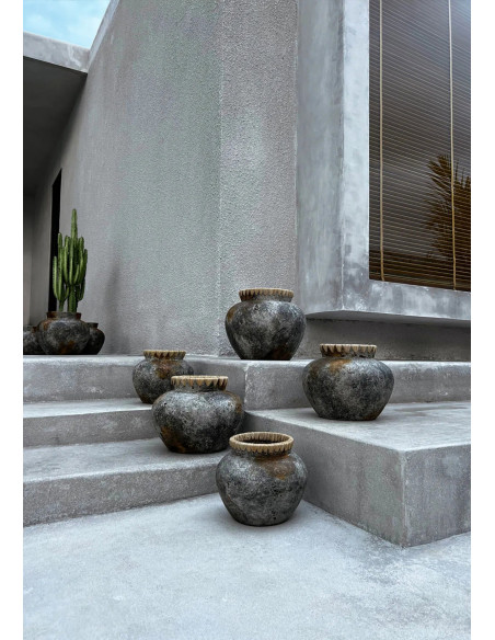 Vase Styly - Gris Antique - L