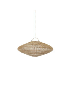 La lampe suspendue Macaron - Naturel - M