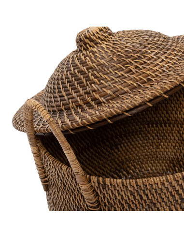 Panier colonial - Marron naturel