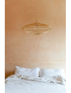 La lampe suspendue Macaron - Naturel - M 2