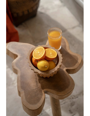 Le bol en racine de teck - MBazar Bizar