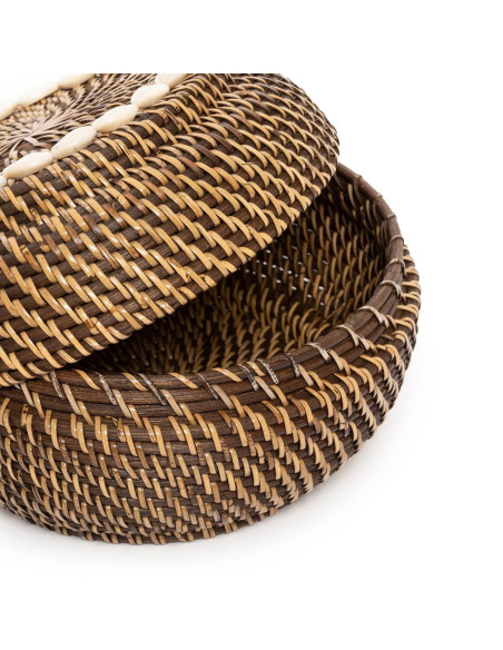 Le Panier Colonial Peek-a-Boo - Naturel Marron - S Le Panier Colonial Peek-a-Boo - Naturel Marron - S