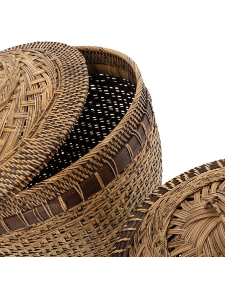 Le Panier Colonial Storage - Naturel Marron - M Le Panier Colonial Storage - Naturel Marron - M