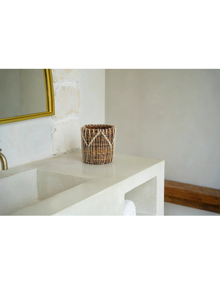 Le Panier Macra-mazing - Naturel Blanc - S Le Panier Macra-mazing - Naturel Blanc - S