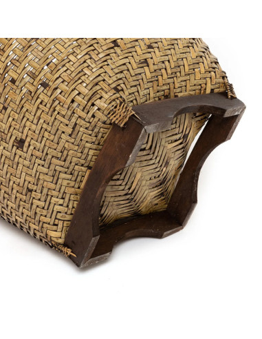 Le Panier Colonial Storage - Naturel Marron - M