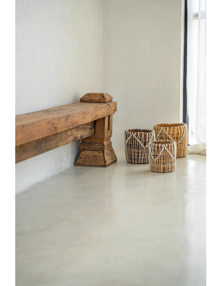 Le Panier Macra-mazing - Naturel Blanc - S Le Panier Macra-mazing - Naturel Blanc - S