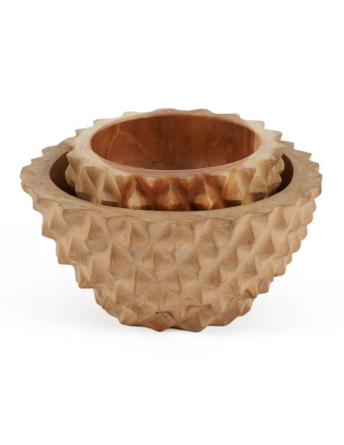 Le bol en racine de teck - MBazar Bizar