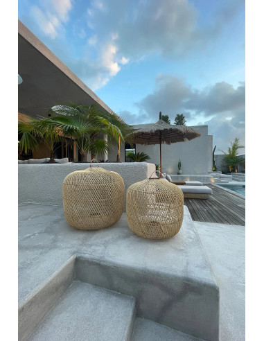 Abat-jour Batu Bolong - Naturel - L