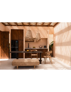 La lampe suspendue méduse - Naturel - L 2