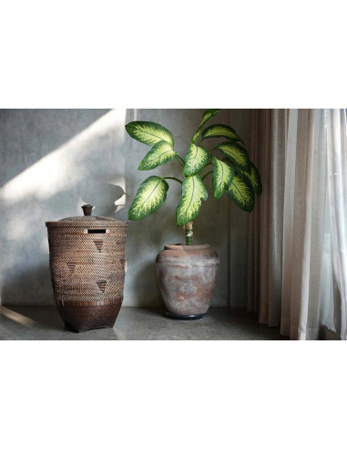 Le panier à linge Colonial - Marron naturel - XL