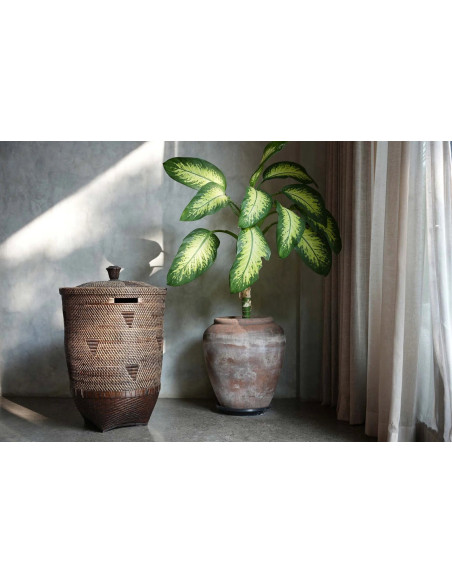 Le panier à linge Colonial - Marron naturel - XL Le panier à linge Colonial - Marron naturel - XL