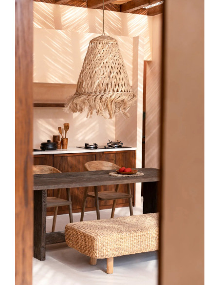 La lampe suspendue méduse - Naturel - L