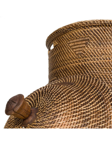 Le panier à linge Colonial - Marron naturel - XL