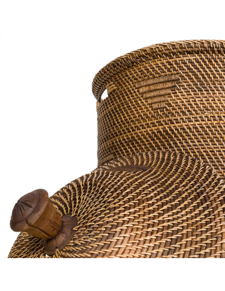 Le panier à linge Colonial - Marron naturel - XL Le panier à linge Colonial - Marron naturel - XL