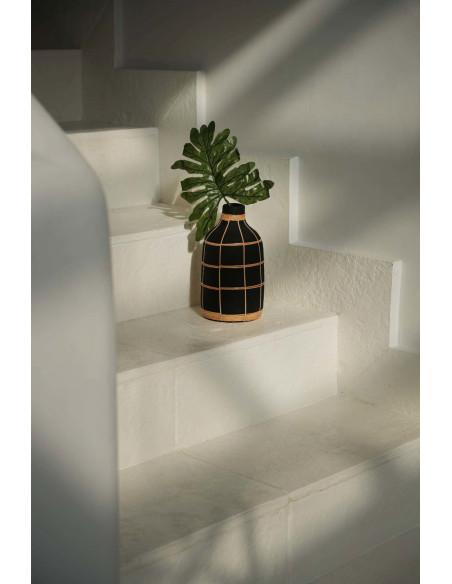 Vase Whoopy - Noir Naturel - M Vase Whoopy - Noir Naturel - M