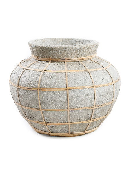 Vase Belly - Beton Naturel - S Vase Belly - Beton Naturel - S